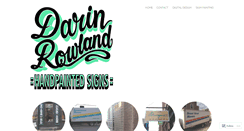 Desktop Screenshot of darinrowland.com